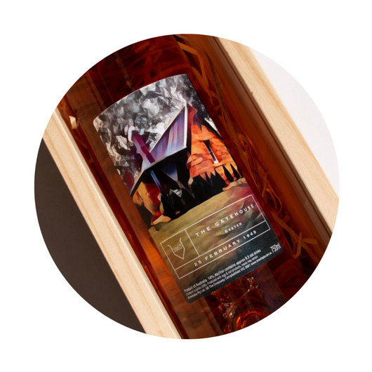 Rose Wine Bottle Custom Box